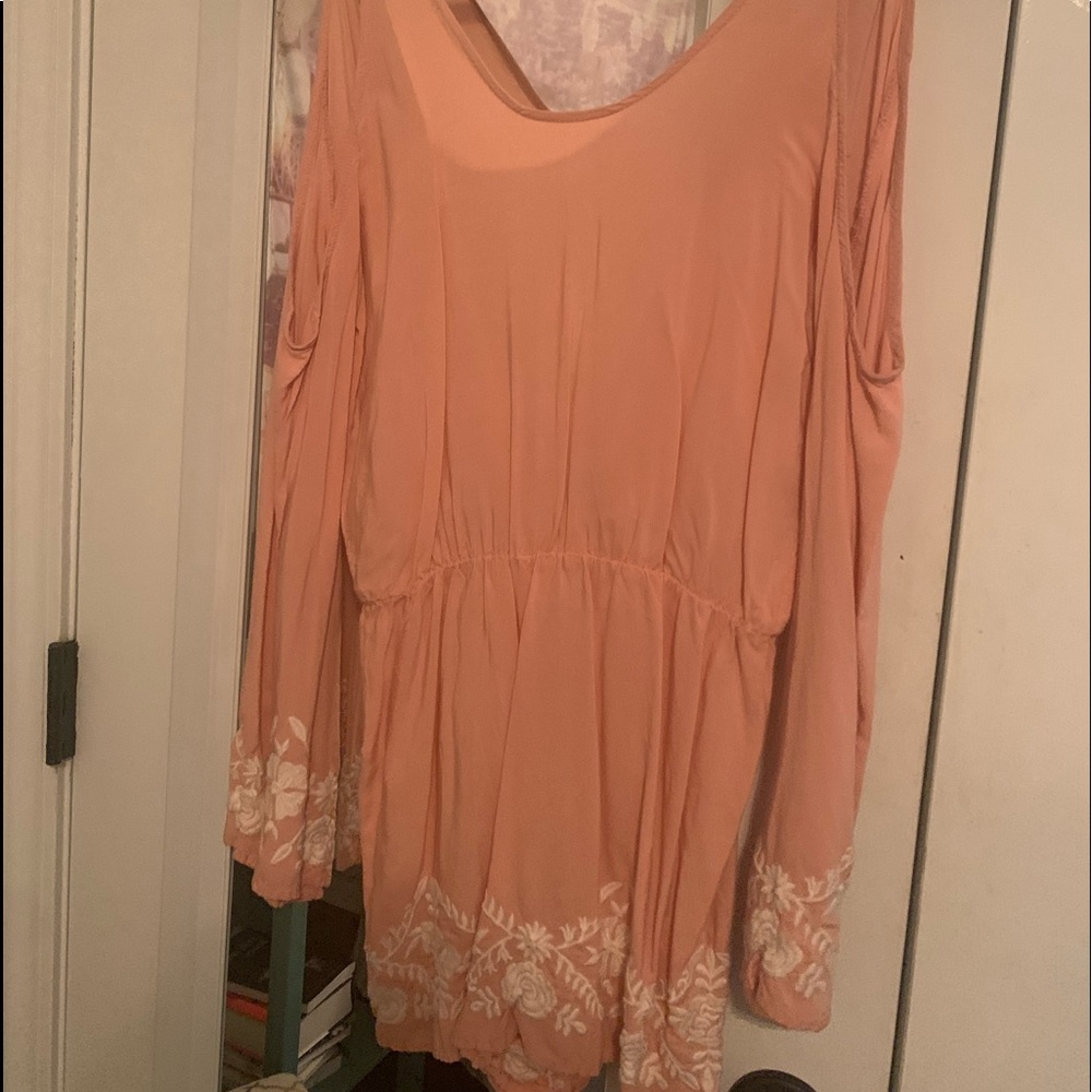 Love Tree Pink Romper